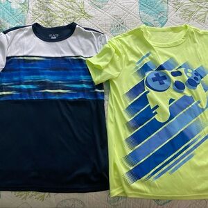 2 new (never worn) size XL 14 Children’s Place Active Tees